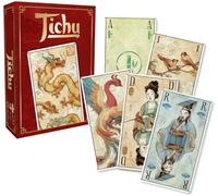TIKI Editions Tichu - Exclusive Version in Tarot Format - Beautiful Illustrations - A Must for Team Crease Lovers