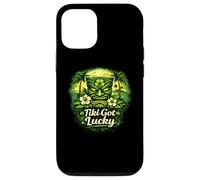 Tiki Got Lucky Shamrock Tiki Hawaii Tropical Island Vibes Case for iPhone 12/12 Pro
