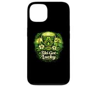 Tiki Got Lucky Shamrock Tiki Hawaii Tropical Island Vibes Case for iPhone 13