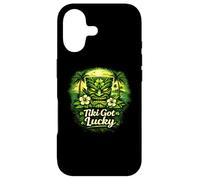 Tiki Got Lucky Shamrock Tiki Hawaii Tropical Island Vibes Case for iPhone 17