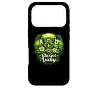 Tiki Got Lucky Shamrock Tiki Hawaii Tropical Island Vibes Case for iPhone 17 Pro