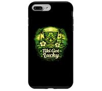 Tiki Got Lucky Shamrock Tiki Hawaii Tropical Island Vibes Case for iPhone 7 Plus/8 Plus