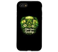 Tiki Got Lucky Shamrock Tiki Hawaii Tropical Island Vibes Case for iPhone SE (2020) / 7/8