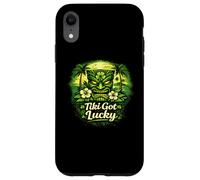 Tiki Got Lucky Shamrock Tiki Hawaii Tropical Island Vibes Case for iPhone XR