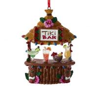 Tiki Hut Bar Christmas Ornament by Kurt Adler