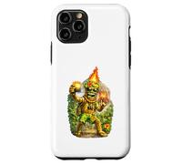 Tiki Man Funny Design - Volcano Selfie Tropical Island Vibes Case for iPhone 11 Pro