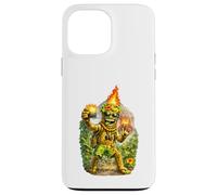 Tiki Man Funny Design - Volcano Selfie Tropical Island Vibes Case for iPhone 13 Pro Max
