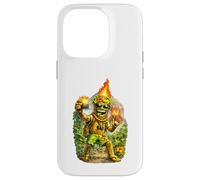 Tiki Man Funny Design - Volcano Selfie Tropical Island Vibes Case for iPhone 14 Pro