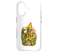 Tiki Man Funny Design - Volcano Selfie Tropical Island Vibes Case for iPhone 17