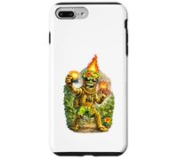 Tiki Man Funny Design - Volcano Selfie Tropical Island Vibes Case for iPhone 7 Plus/8 Plus
