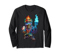 Tiki Man Future Hero Long Sleeve T-Shirt