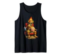 Tiki Man Gets Popcorn at The Movies! Tank Top