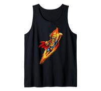 Tiki Man Superhero Tank Top