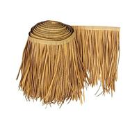Tiki Straw Thatch RollArtificial Mexican Palm Grass Panels for Tiki Bar Garden Pool & Farmhouse Decoration5m (16.4ft) Natural Look Holiday Atmosphere