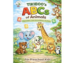 TIKIBOO's ABCs of Animals Trace Letters: Alphabet Tracing Workbook for Preschool Kids | Letter Practice, Animal Names & Early Handwriting Skills Ages 3-5 (TIKIBOO Early Learning Series)
