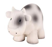 Tikiri My First Farm Cow Natural Rubber Baby Rattle & Bath Toy
