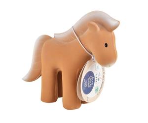 Tikiri My First Horse Natural Rubber Baby Rattle & Bath Toy