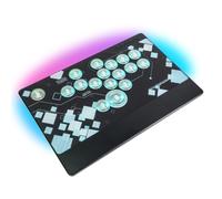 TIKITAKA M3 Hebelloser Controller, 0,5 mm, ultraschnelle KASUMI-Schalter, CNC-Aluminiumrahmen, RGB-Licht, Arcade-Stil, Game-Controller für SF6, kompatibel mit PS4/PC/Switch