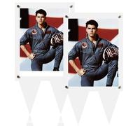 Tikitup 5x7 Waterproof Picture Frame for Grave, Cemetery Decorations for Grave, 2PCS Vertical Clear Acrylic Outdoor Weatherproof Memorial Cemetery Picture Frame,Funeral Gifts (2PCS, Clear Vertical)