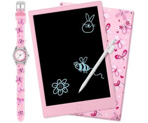 Tikkers 3D Butterfly watch and Writing Pad Set