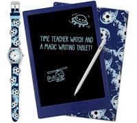 Tikkers 3D Football Silicone Strap Watch & Drawing Pad Set