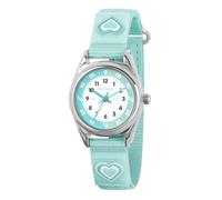 Tikkers Aqua Heart Strap Time Teacher Watch ATK1094