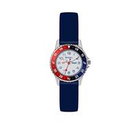 Tikkers Argos Boys Navy Silicone Strap Time Teacher Watch ATK1040