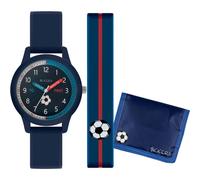 Tikkers ATK1071 Football 30mm Quartz Watch in Blue Tikkers Blue One Size