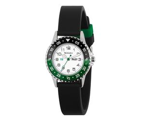 Tikkers Black Silicon Strap ATK1095 - Polished Quality | Acotis - Silicone