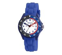 Tikkers Kids Blue & Black Silicone Time Teacher Analogue Watch ATK1088