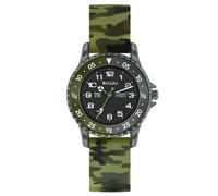 Tikkers Children's Camo Silicone Time Teacher Strap Watch