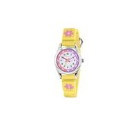Tikkers Girls Quartz Watch, Analogue Classic Display and Textile Strap TK0155