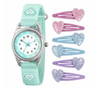 Tikkers Kids Aqua Heart Watch Gift Set