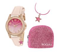Tikkers Kid's Pink Purse, Necklace & Watch Gift Set