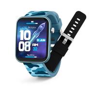 Tikkers Kids Series 13 Camo Smart Watch with Fitness Tracker, Alarm Clock, Camera, GPS Connection, Heart Rate Monitor, Step Counter, Touch Screen, IP68, Interchangeable Strap