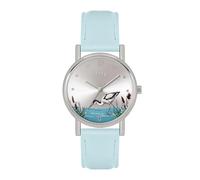Tikkers RSPB Women's Blue Avocet Printed Dial Watch
