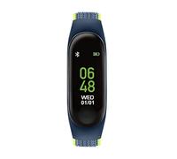 Tikkers Series 1 Blue Canvas Rip Strap Activity tracker with colour touch screen and up to 7 day battery life TKS01-0012