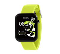 Tikkers Smart Series 13 Lime Green Silicone Strap Smart Watch