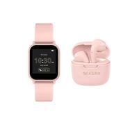 Tikkers Teen Series 10 Nude smart Watch & Earbuds Set TKS10-0001-SETARG Nude