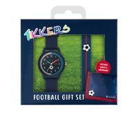 Tikkers Time Teacher Football Navy Wallet & Watch Gift Set