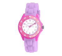 Tikkers Time Teacher Lilac & Pink Silicone Strap Watch