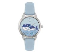 Tikkers WWF Whale Unisex Kid's Analog Quartz Watch with Polyurethane Strap TKWWF009