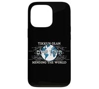 Tikkun Olam Healing the World Judaism Vintage Case for iPhone 13 Pro