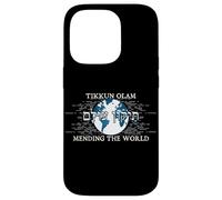 Tikkun Olam Healing the World Judaism Vintage Case for iPhone 14 Pro