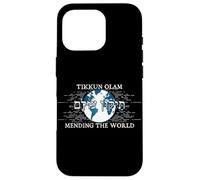 Tikkun Olam Healing the World Judaism Vintage Case for iPhone 16 Pro