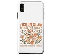 Tikkun Olam Hebrew Fix the World Shalom Case for iPhone XS Max