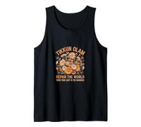 Tikkun Olam Jewish Hebrew Nature Shalom Tank Top