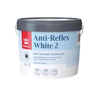 TIKKURILA Anti Reflex 2 - Flat Matt, High-Opacity, Ceiling Paint - Zero Flash - 3 Litres
