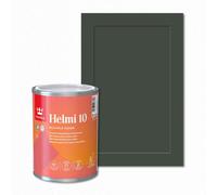 Tikkurila Helmi 10 Durable Wood, Trim & Kitchen Cupboard Paint - 0.25L Ficus N378