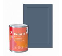 Tikkurila Helmi 10 Durable Wood, Trim & Kitchen Cupboard Paint - 0.25L Indigo L429
